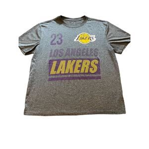 JAMES 23 Los Angeles Lakers NBA Short Sleeve Shirt XL